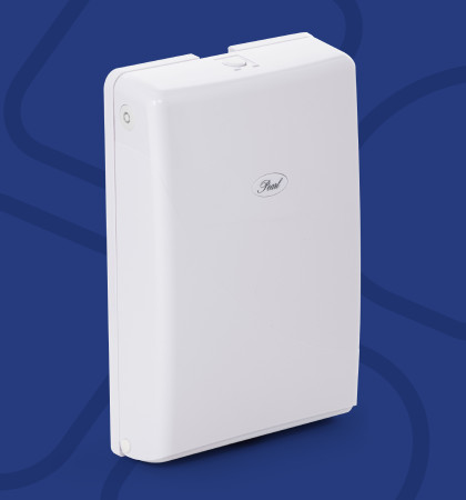 PTH-PRL-040 - PEARL COMPACT FOLDED TOWEL DISPENSER - WHITE